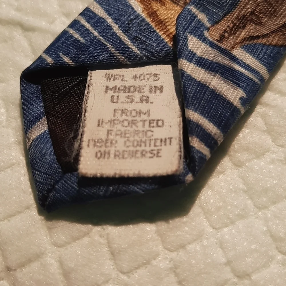 Men's Animal Tracks Elephant 🐘 Tie